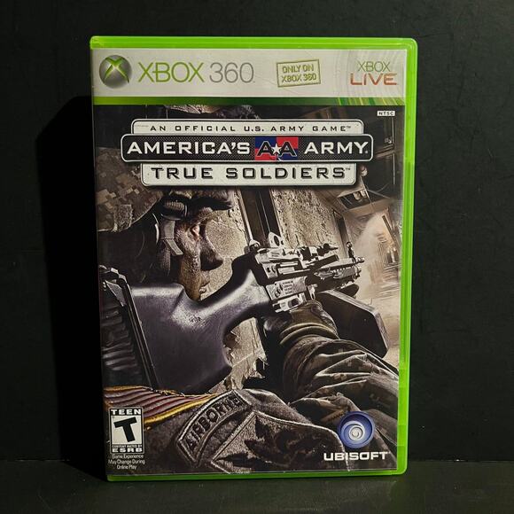 America’s Army: True Soldiers Xbox 360 Complete CIB Ubisoft US Army Game - Picture 1 of 7